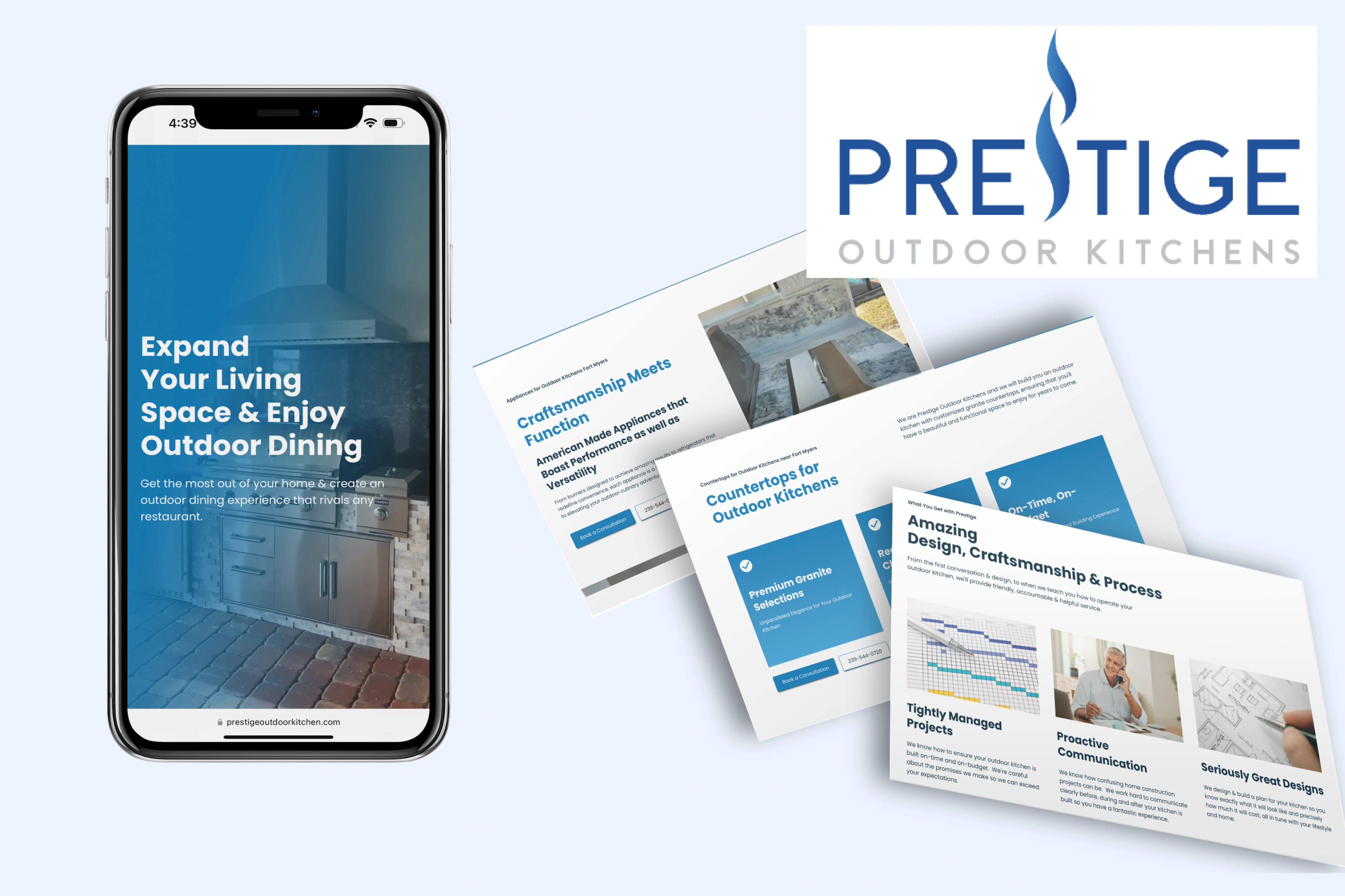 See site by Feedbackwrench Prestige Outdoor Kitchen  design